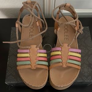 Roolee Maxy Platform Sandal new in box never been worn. Sold out. Size 38.